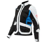 Veste de moto Dainese Desert Lady Tex - noir/gris/bleu 44G