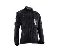 Veste De Moto D'Été LEATT Moto 4.5 HydraDri Noir Gris Imperméable