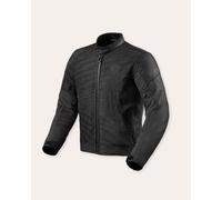 Veste de moto d'été REVIT Torque 2 H2O noire