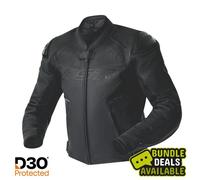 Rst S1 D3o Perforated Leather Jacket Noir 3XL Homme