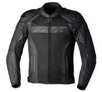 Veste de moto en cuir pour homme RST S1 Mesh (CE) - noir/noir (3465)
