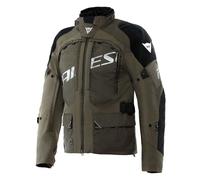 Dainese Springbok 3L, veste textile imperméable 44 Olive/Noir Olive/Noir