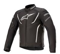 Veste de moto imperméable Alpinestars T-Jaws V3 noir/blanc