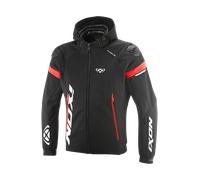 Ixon Pulsion Air Veste textile moto, Noir/Blanc/Rouge, Taille XL