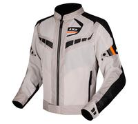 Veste De Moto LS2 Garda Air (Gris/Noir/Orange) Taille: L