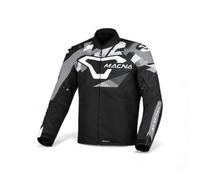 Veste De Moto Macna Admyre Transformable En Sac À Dos Blanc, Gris, Noir