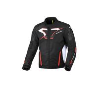 Blouson de moto Homme Macna Tazar 2.0 Imperméable Black / Red