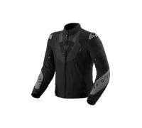 Revit Hyperspeed 3 H2O Veste textile moto imperméable, noir/gris, Taille XL