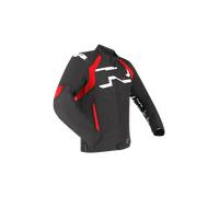 Richa Stradale Tex Veste textile moto pour femmes imperméable, noir-rouge, taille 2XL