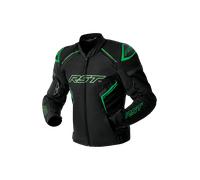 RST S1 D3O, veste textile imperméable S Noir/Vert Néon Noir/Vert Néon