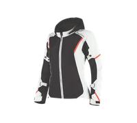 Veste De Moto Rusty Stitches Caroline Femme Gris Clair/NoirM Gris Clair,Noir