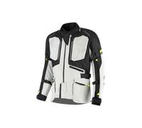Veste De Moto Rusty Stitches Cliff Gris Clair/NoirM Gris Clair,Noir