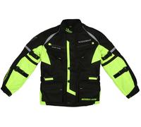 Veste De Moto Tex Modeka Tourex II Enfant Couleur: Noir/Jaune Taille: 140