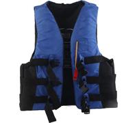 Veste de natation universelle pour adultes Drifting Swimming Boots Skigarnern Gilet (Blue XXL)