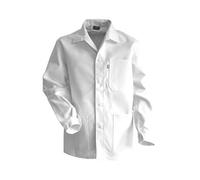 Veste de peintre ROULEAU coton sergé blanche T.2=S - LMA LEBEURRE - 200244-T2