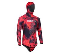 Veste de plongée Beuchat Redrock 5 mm - rouge/noir - XS L