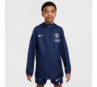 Veste de pluie à capuche Nike Football Paris Saint-Germain Academy Pro pour ado Midnight Navy/Blanc L
