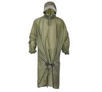 Veste de pluie avec pochette de rangement pour un transport pratique pendant la randonnée, l'alpinisme, la pêche et les activités d'exploration de la jungle (bleu sarcelle antique C)