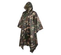 Veste de Pluie Brandit Ripstop Poncho MarronTaille unique Marron