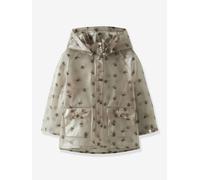 Veste de pluie enfant Lil' Atelier MINI abeilles, enduite beige 3,5A