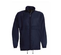 Veste De Pluie Homme Avec Capuche Et Cordon Intégré Dans Le Col