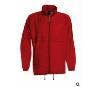 Veste De Pluie Homme Avec Capuche Et Cordon Intégré Dans Le Col