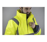 Veste de pluie HV impermeable RADAR JAUNE MARINE - LMA LEBEURRE - 2199 M