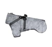 Veste De Pluie Imperméable pour Chien, avec Harnais Réfléchissant De Sécurité, Légère Et Chaude, Vêtements pour Animaux De Compagnie, Carlin Shiba Inu,Un,M