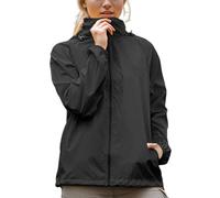Veste de Pluie Légère Impermeable Femme Homme avec Capuche Vêtements Respirante Extérieur Portable Imperméables SéChage Rapide Couleur Unie Veste Outdoor Randonnée Jacket