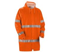 Blaklader 43242000 VESTE DE PLUIE HAUTE VISIBILITÉ NIVEAU 1, Orange, taille XXL