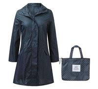 Veste de Pluie Poncho pour Femme Imperméable Homme, Veste Femme Imperméable Légère Manteau Trench Extérieur Actif Coupe-Vent avec Capuche Doublure Confortable