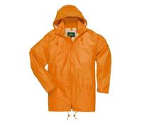 Portwest S440 Veste de Pluie Classique Imperméable Légère pour Hommes Orange, L
