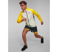 Veste De Pluie Pour Hommes Brooks High Point Waterproof Jacket 211448320-glacier-green-ecru-lemon