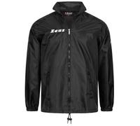 Veste de Pluie Sport - ZEUS - Noir - Imperméable - Capuche - Manches Longues XXL