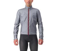 Veste fine imperméable Castelli Tempesta Rosso Corsa GORE-TEX gris - S