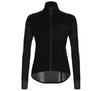 Veste fine imperméable Santini Guard Nimbus noir argenté à pois femme- Coupe Sleek - XL