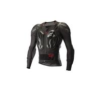 Veste de protection manches longues alpinestars bionic pro noir rouge