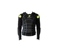 Veste de protection shot rogue 2 0 noir jaune
