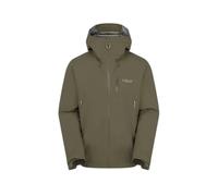 Rab Veste de randonnée à capuche Downpour Mountain Vert 2XL