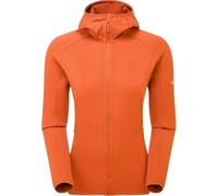Veste de randonnée à capuche femme Montane Protium Orange L