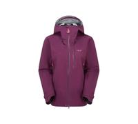 Rab Veste de randonnée femme Firewall Mountain Hardshell à capuche Violet L