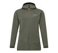 Veste de randonnée à capuche zippée femme Salewa Puez Altavia Vert 2XL