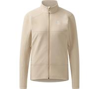 Haglofs Buteo Mid Full Zip Fleece Beige M Femme