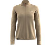 Salewa Puez Waffle Hybrid Polarlite Softshell Jacket Beige XL Femme