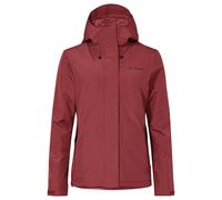 Veste de randonnée imperméable à capuche femme VAUDE Rosemoor Rouge 48