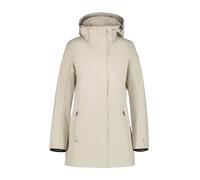 Veste de randonnée Softshell longue interieur pilou femme Luhta Iloniemi Beige 40