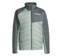 adidas Homme Terrex Multi Synthetic Insulated Jacket, Silver Green/Legend Ivy, S