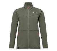 Salewa Puez Cammino Polarlite Full Zip Fleece Vert M Femme
