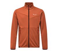 Salewa Veste polaire Puez Cammino Polarlite zippée intégrale Marron L Homme