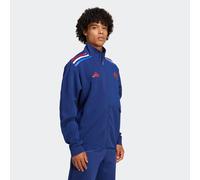 Veste de rugby XV de France adulte, veste supporter ffr bleu